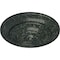 Ekena Millwork Classic Ceiling Medallion (Fits Canopies up to 4 1/8"), 13 1/4"OD x 1/2"P, Painted Turtle Crackle CM13CLPTC - alternate 2